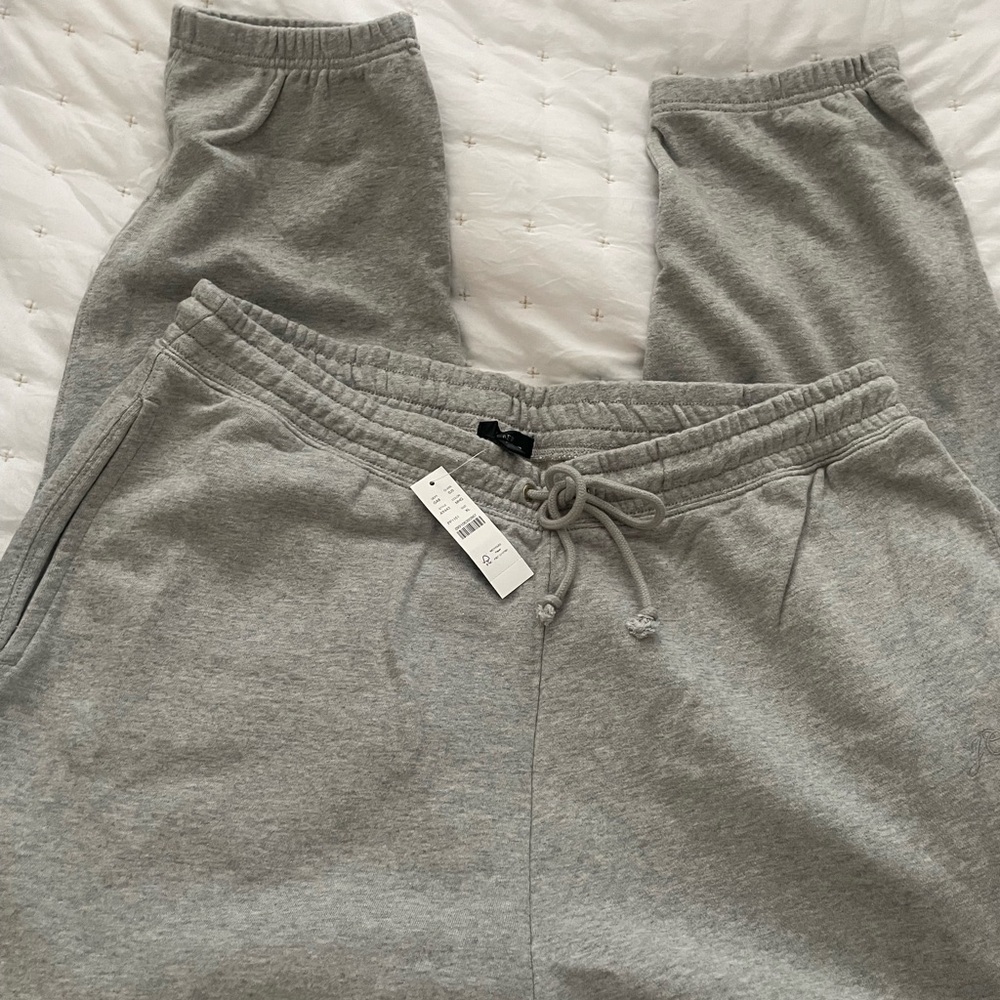 NWT - JCrew Light Gray Joggers